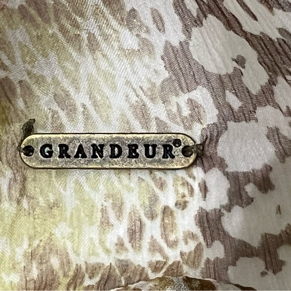 Grandeur Collection Silk Scarf - Picture 4 of 5